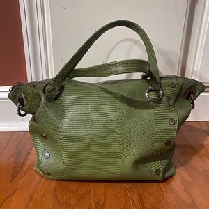 Hammitt Daniel green snake print